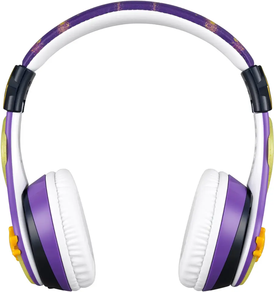 eKids Disney Wish Wireless Over the Ear Headphones Purple WH-B52 ...