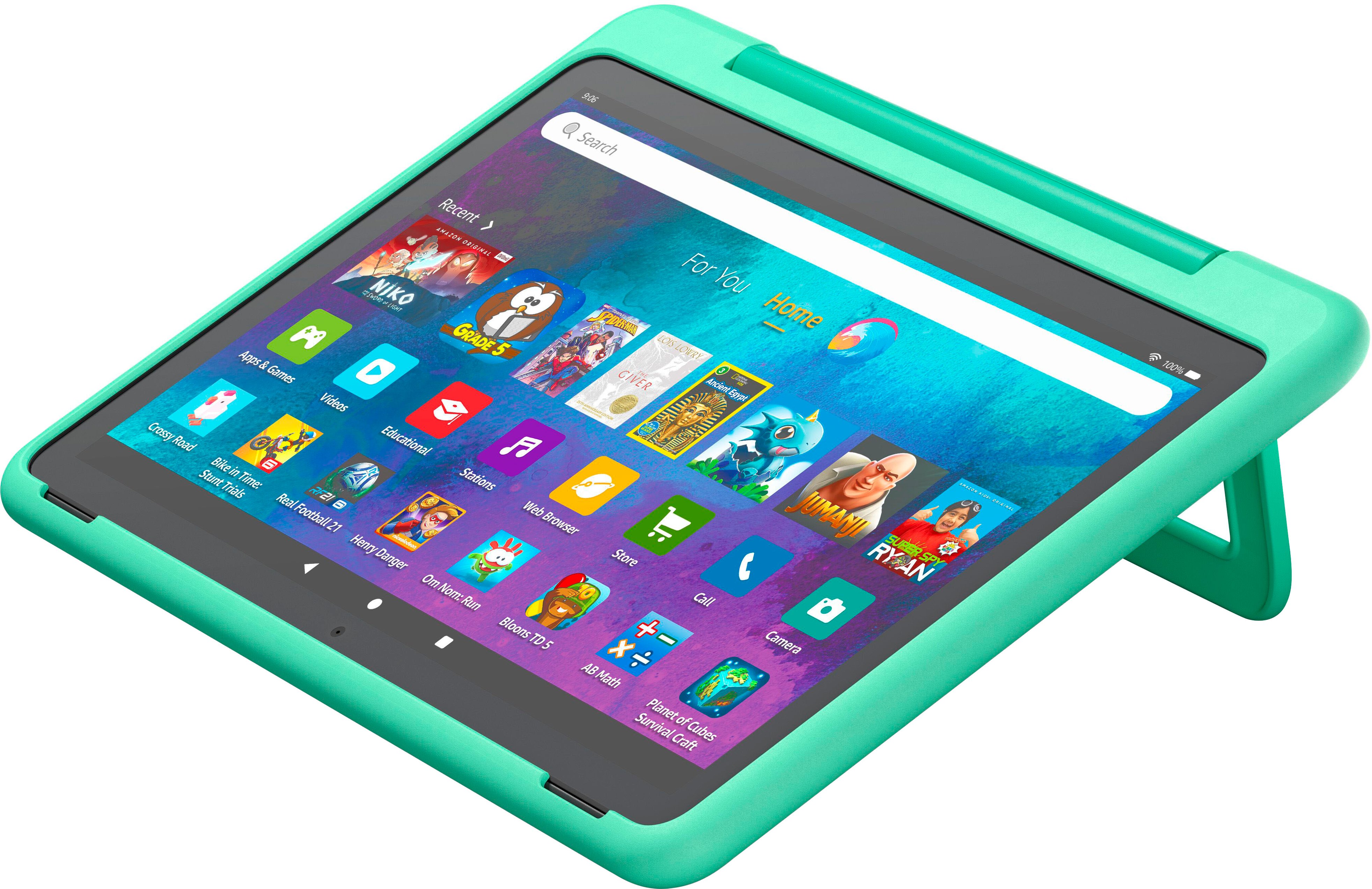 All-new  Fire 10 Kids tablet- 2023, ages 3-7 | Bright 10.1 HD screen  with ad-free content and parental controls included, 13-hr battery, 32 GB