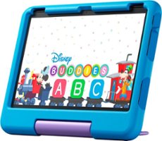 Amazon - Fire HD 10 Kids - 10.1" Tablet (2023 Release) - 32GB - Blue - Front_Zoom