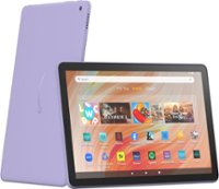 Amazon - Fire HD 10 - 10.1" Tablet (2023 Release) - 64GB with Wi-Fi - Lilac - Front_Zoom