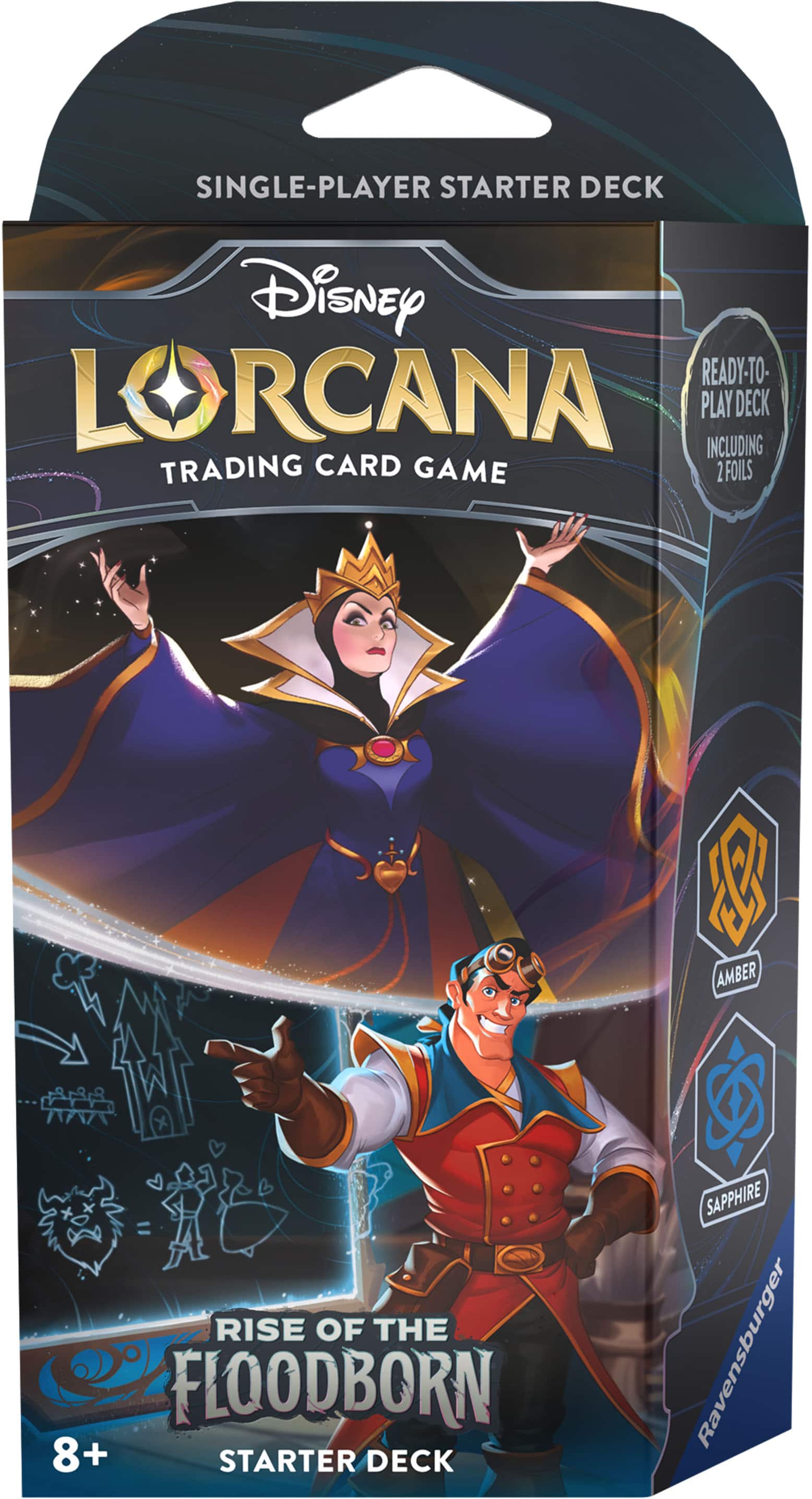 Angle. Disney - Lorcana: Rise of the Floodborn - Starter Deck - Styles May Vary.