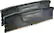 Front. CORSAIR - VENGEANCE 32GB (2x16GB) DDR5 6000MHz C36 UDIMM Desktop Memory - Black.