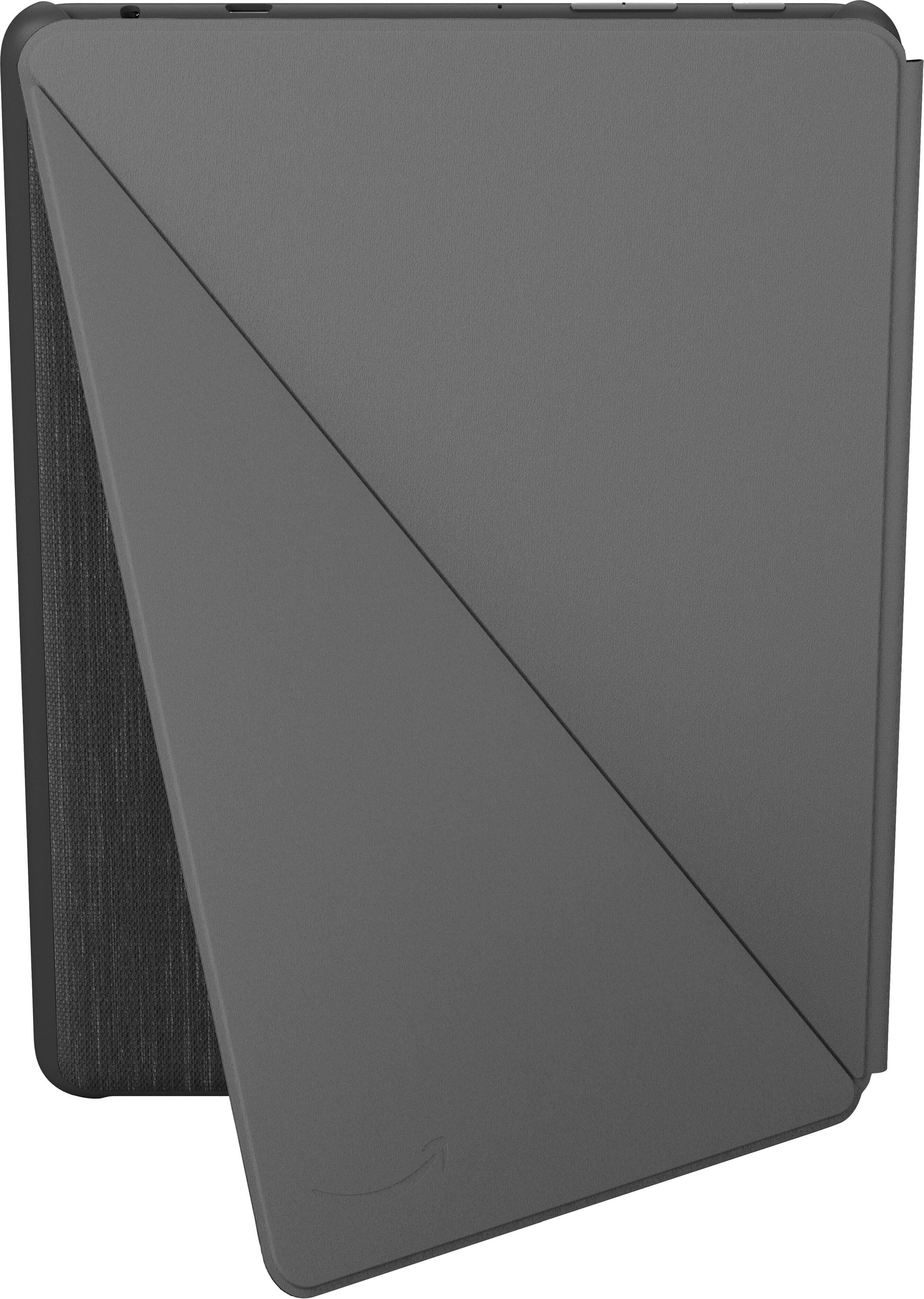 Left. Amazon - Protective Cover for Fire HD 10 Tablet (2023 Release) - Black.