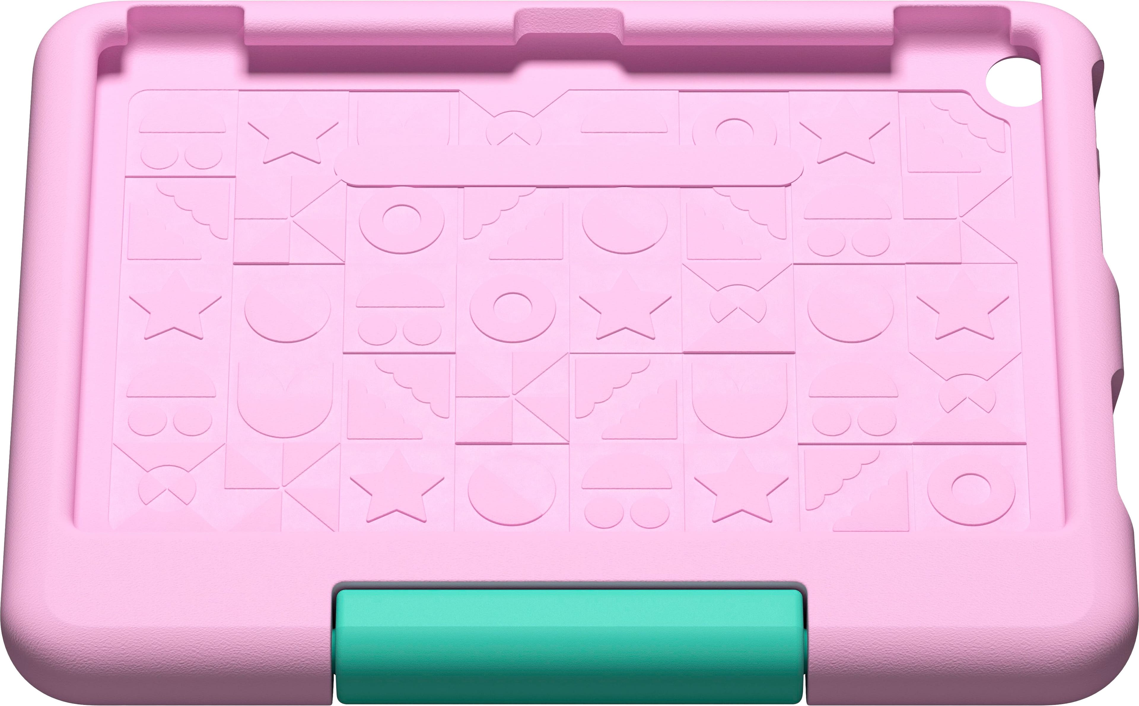 Front. Amazon - Protective Cover for Fire HD 10 Tablet Kids Edition (2023 Release) - Pink.