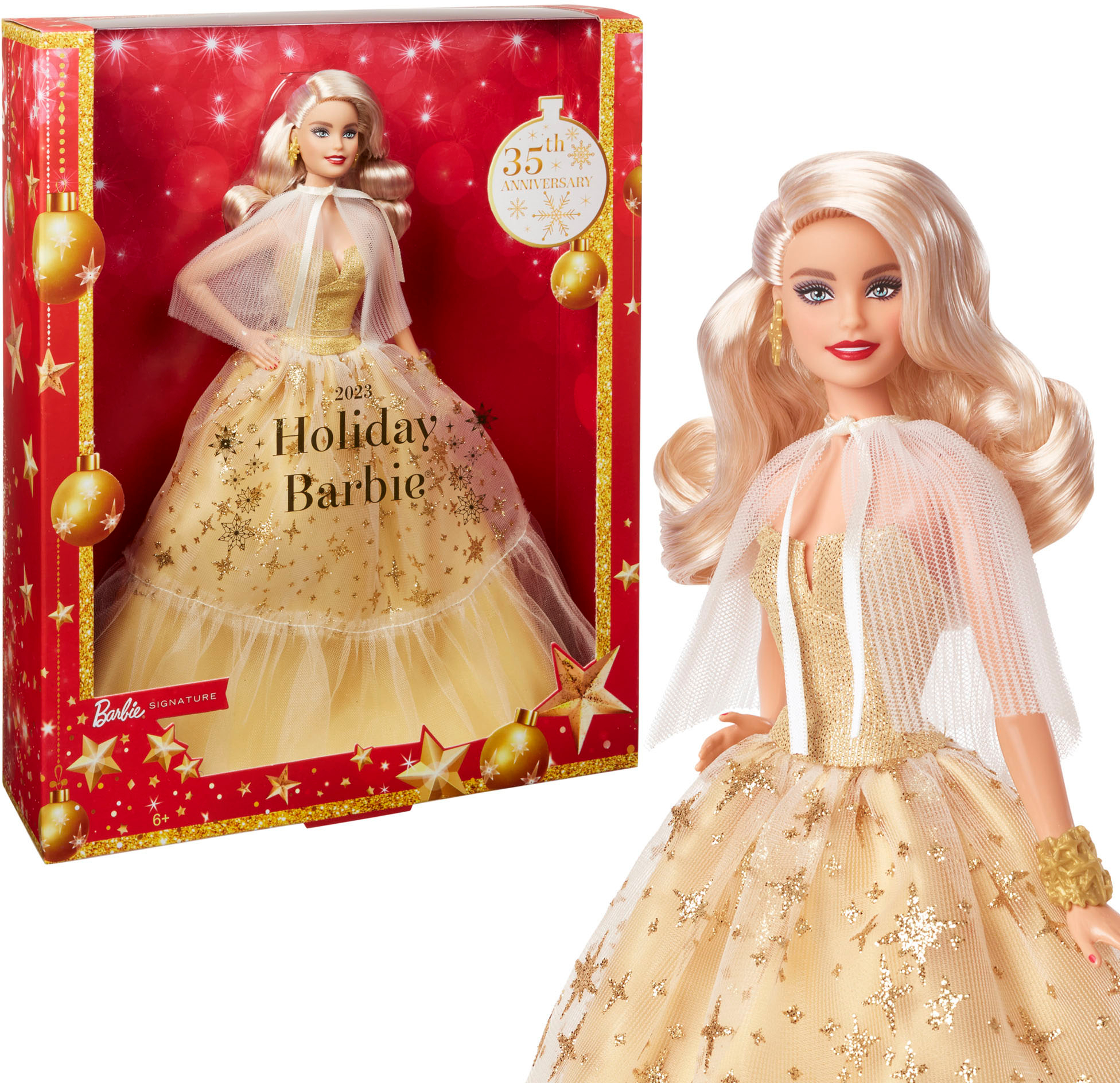 Barbie Holiday Noel 2022 Blonde Neuve - Barbie