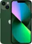 Front. Apple - Pre-Owned iPhone 13 5G 256GB (Unlocked) - Green.