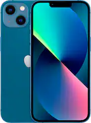 Apple - Pre-Owned Excellent iPhone 13 5G 128GB (Unlocked) - Blue - Front_Zoom