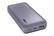 Front. Chargeworx - 10,000mAh Dual USB Power Bank - Lavender.