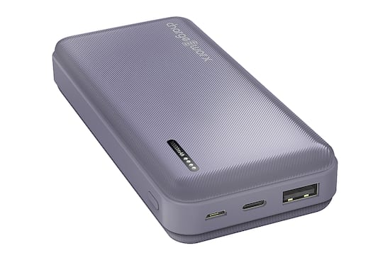 Chargeworx 10 000mAh Dual USB Power Bank Lavender CX6864LV Best Buy