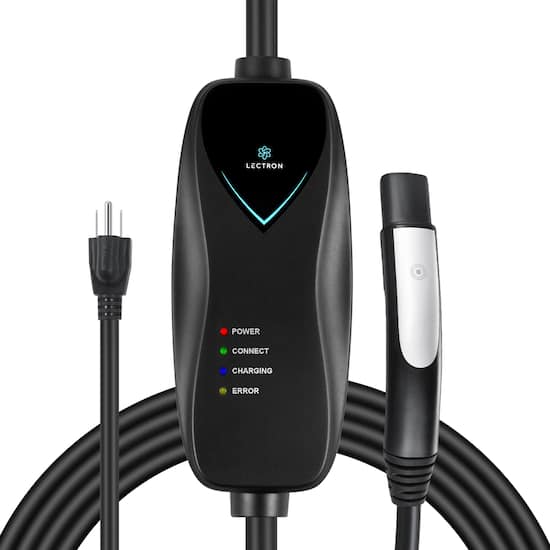 Lectron Tesla Level 1 NEMA 5 15 Electric Vehicle EV Charger up