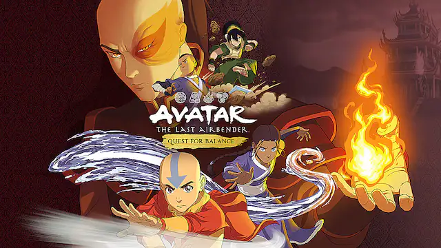 Front. Nintendo - Avatar The Last Airbender: Quest for Balance. - E10+ (Everyone 10+)