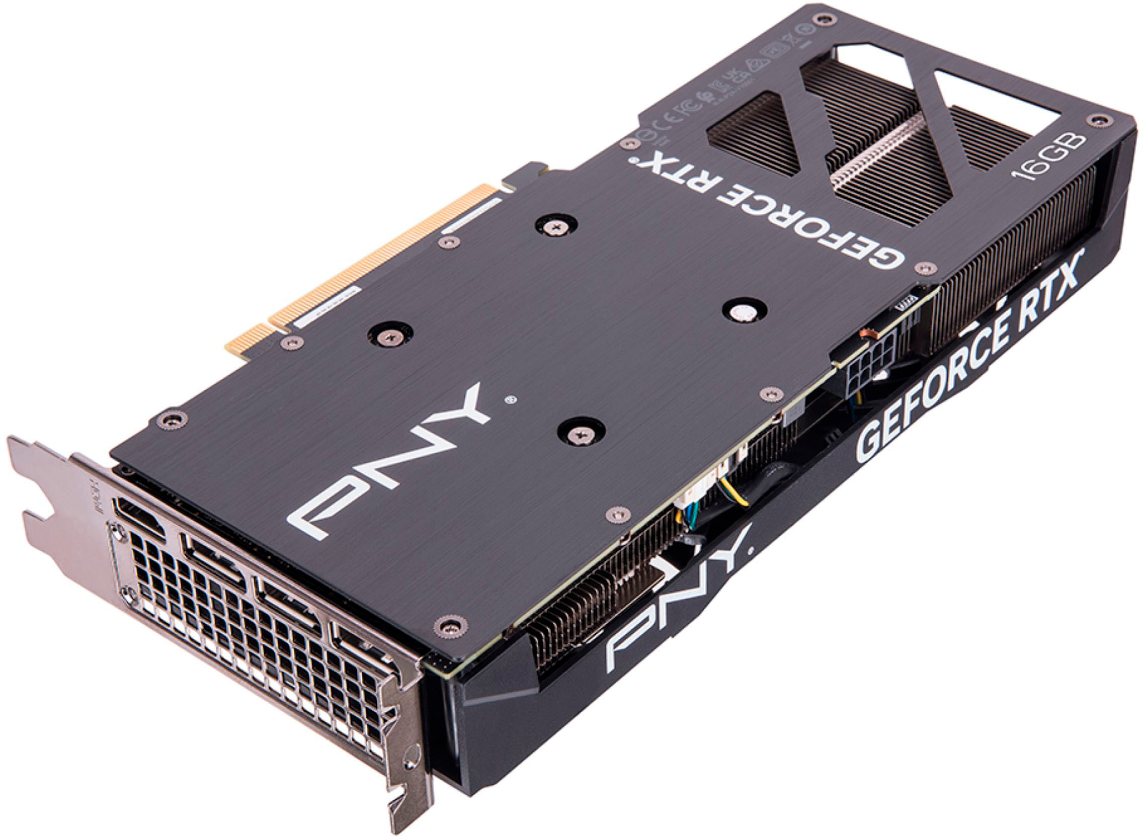 PNY NVIDIA GeForce RTX 4060 Ti 16GB GDDR6 PCIe Gen 4 x16 Graphics Card with  Dual Fan Black VCG4060T16DFXPB1 - Best Buy