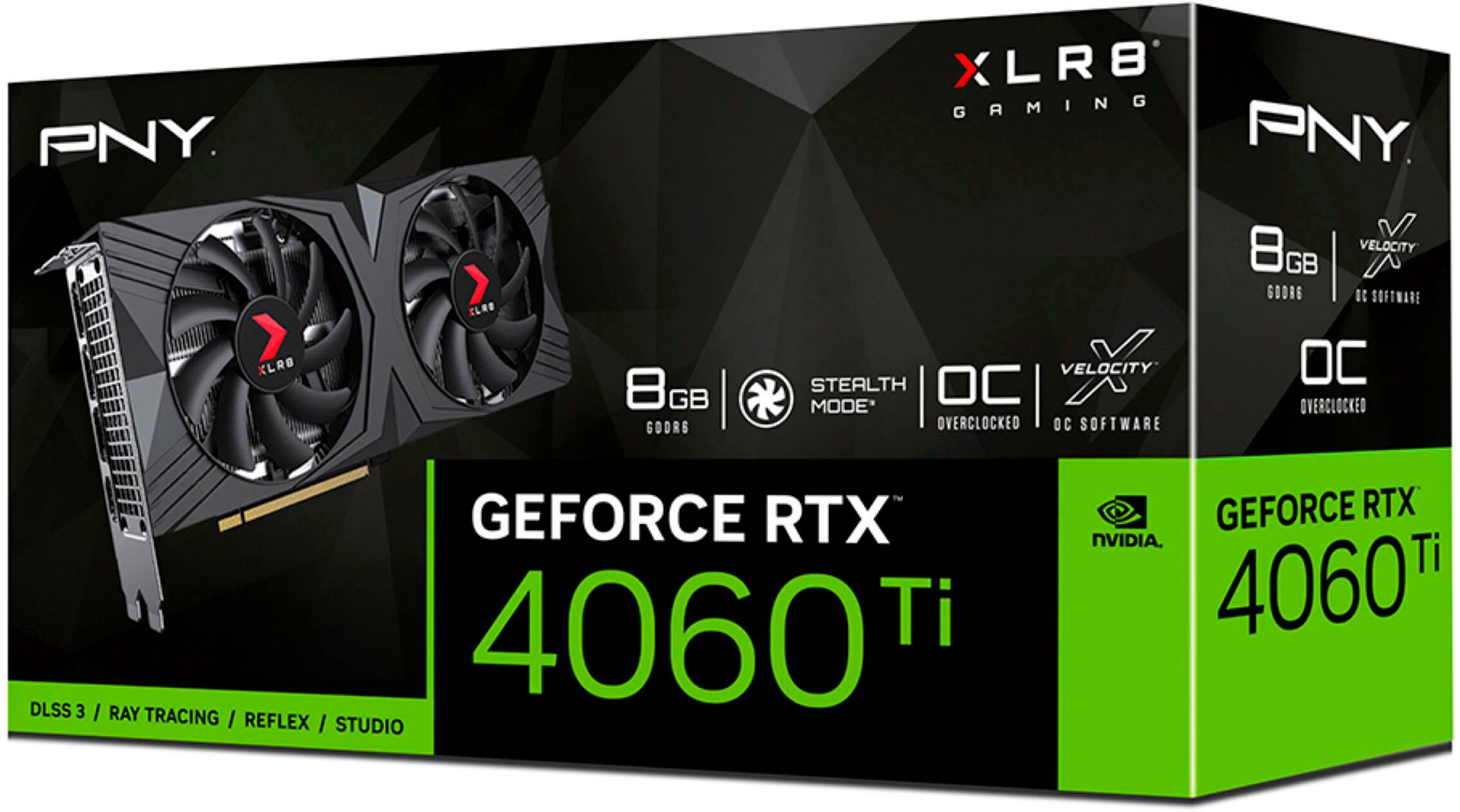 PNY NVIDIA GeForce RTX 4060 Ti XLR8 Gaming VERTO Overclocked