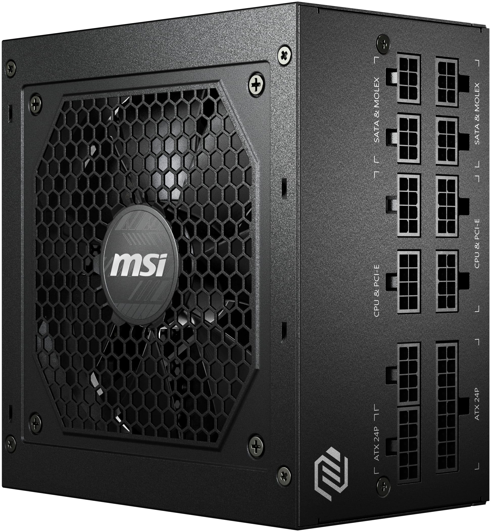 MSI Alimentation PC MAG A650GL PCIE5 - 650W 80+ Gold Modulaire - MSI