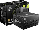 MSI - A65GL 650W Full Modular 80 Plus Gold Power Supply - Black