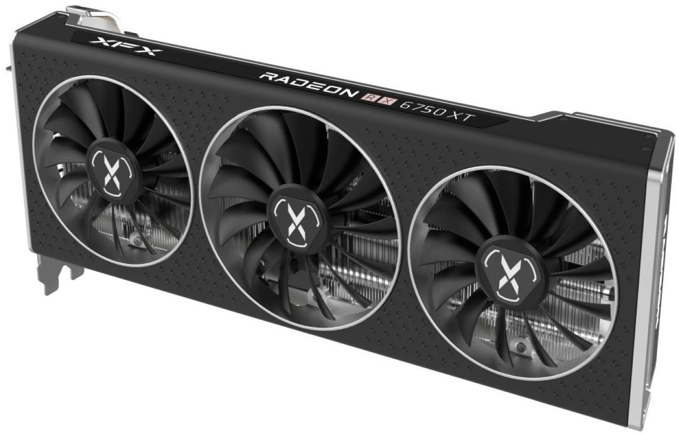 XFX SPEEDSTER QICK319 AMD Radeon RX 6750XT Core 12GB GDDR6 PCI Express 4.0  Gaming Graphics Card Black RX-675XYJFDP - Best Buy