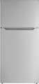 Insignia™ - 28 in. Wide 14.2 Cu. Ft. Top-Freezer Refrigerator with ENERGY STAR Certification - Stainless Steel