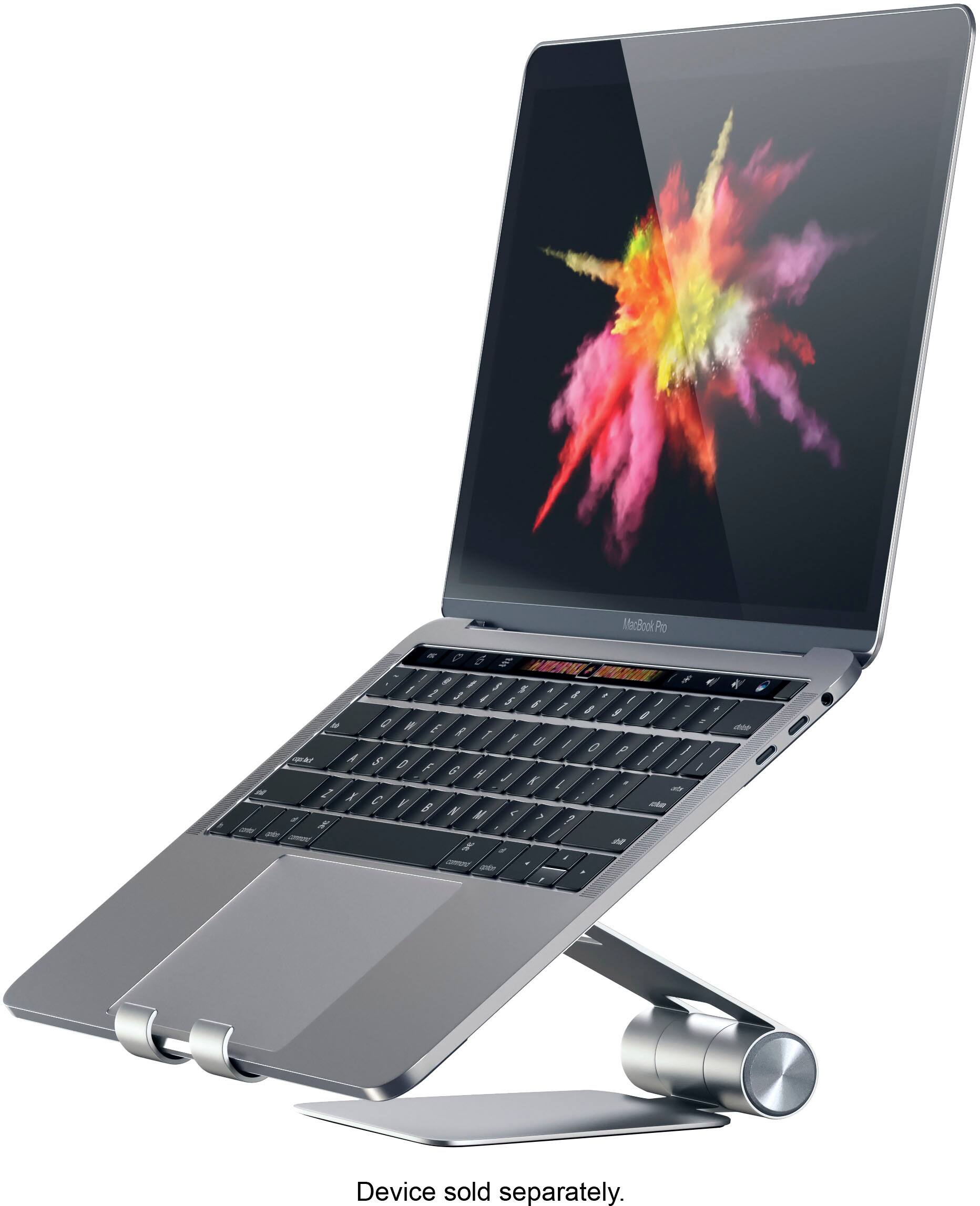 Alt View 11. Satechi - R1 Aluminum Multi-Angle Foldable Tablet Stand - Compatible with iPad Pro, iPad Air, iPad Mini, iPhones and tablets - Space Gray.