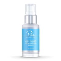 Pure Daily Care - High Energy Hyaluronic Serum (1oz) - Hydrating Clinical Grade Hyaluronic Acid - white - Angle_Zoom