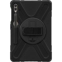 SaharaCase - DEFENSE-X Series Case for Samsung Galaxy Tab S8+, Tab S9+, and Tab S9 FE+ - Black - Front_Zoom