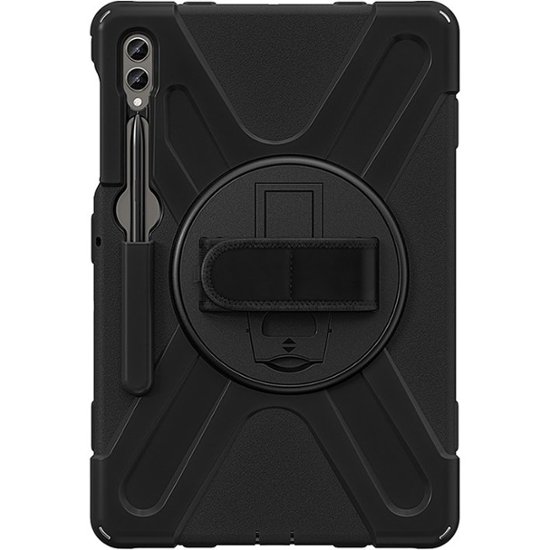 Front Zoom. SaharaCase - DEFENSE-X Series Case for Samsung Galaxy Tab S8+, Tab S9+, and Tab S9 FE+ - Black.