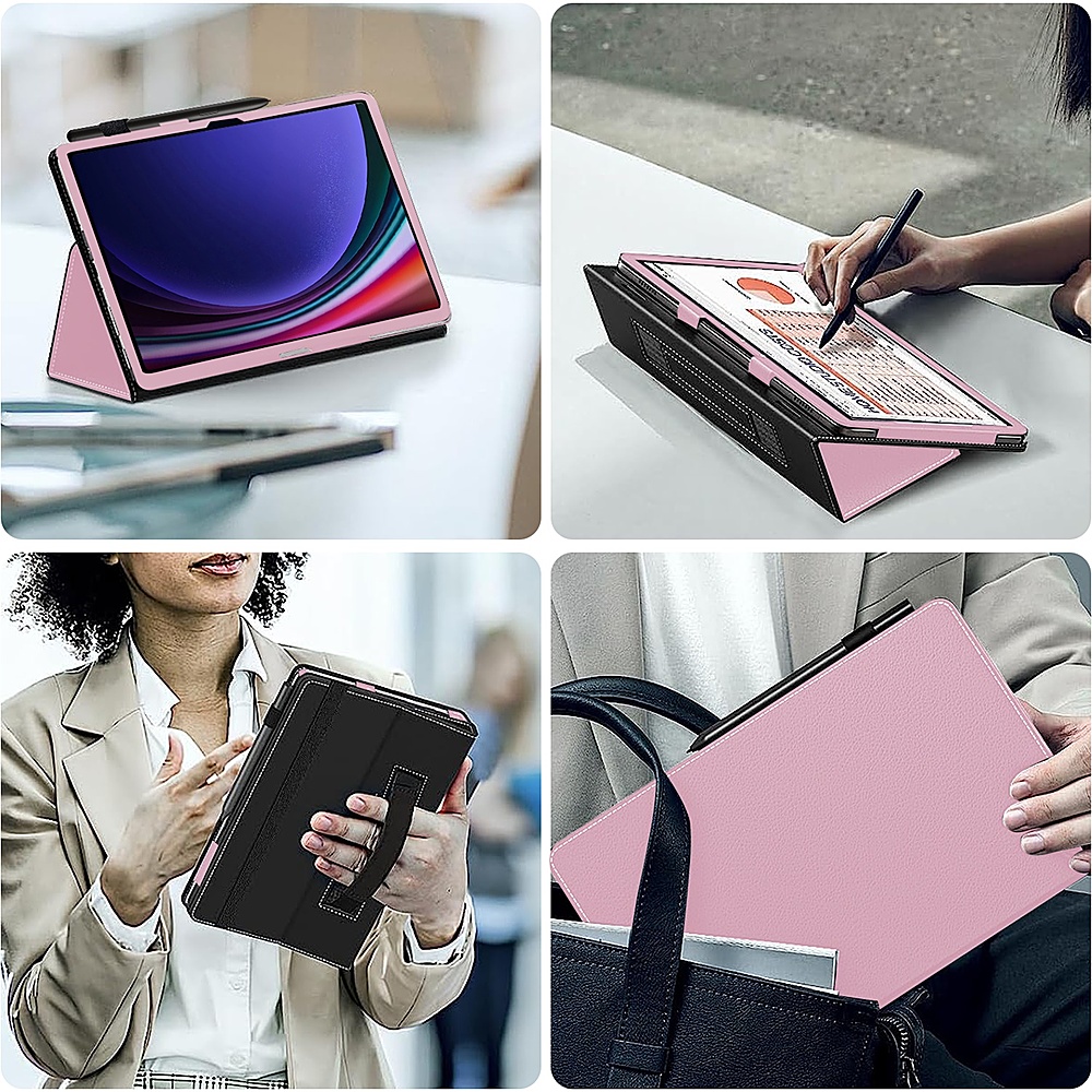 SaharaCase Bi-Fold Folio Case for Samsung Galaxy Tab S9 Ultra Pink ...