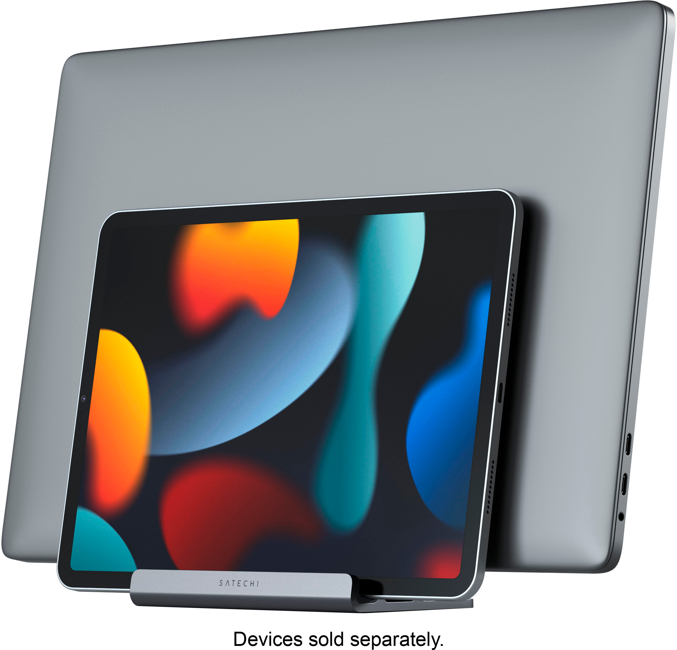 Satechi Aluminium Stand Hub iPad Pro 11 & 12.9 space gray
