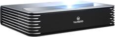 Front. Vankyo - Vista T4 4K UNative Triple Laser Ultra Short Throw Projector, Smart Content TV Stick Included - Silver.