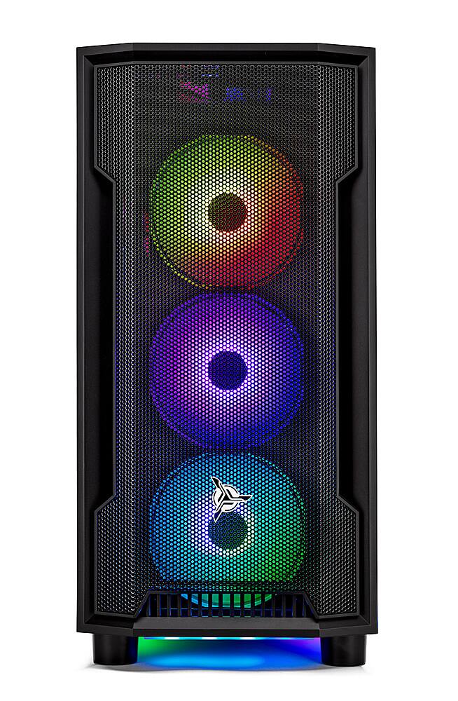 Alt View 4. Skytech Gaming - Shadow 4 Gaming Desktop PC – Intel Core i5-13400F – 32GB Memory – NVIDIA RTX 4060 Ti – 1TB NVMe SSD - Black.