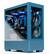 Alt View 2. Skytech Gaming - AZURE 2 Gaming Desktop PC – AMD Ryzen 7 7800X3D – 32GB Memory – NVIDIA RTX 4070 Ti – 1TB NVMe SSD - Blue.