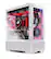 Angle. Skytech Gaming - AZURE 2 Gaming Desktop PC – Intel Core i7-13700F – 32GB Memory – NVIDIA RTX 4070 Ti – 1TB NVMe SSD - White.