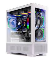 Skytech Gaming - AZURE 2 Gaming Desktop PC – Intel Core i7-13700F – 32GB Memory – NVIDIA RTX 4070 Ti – 1TB NVMe SSD - White - Front_Zoom