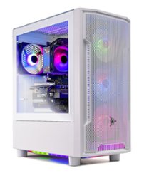Skytech Gaming - Archangel 4 Gaming Desktop – AMD Ryzen 5 7600X – 32GB Memory – AMD Radeon 7600 – 1TB NVMe SSD - White - Front_Zoom