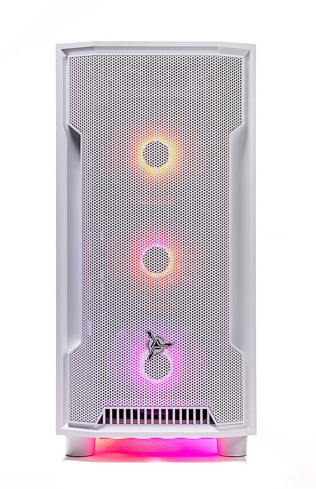 Alt View 4. Skytech Gaming - Archangel 4 Gaming Desktop PC – AMD Ryzen 5 7600X – 32GB Memory – AMD Radeon 7600 – 1TB NVMe SSD - White.