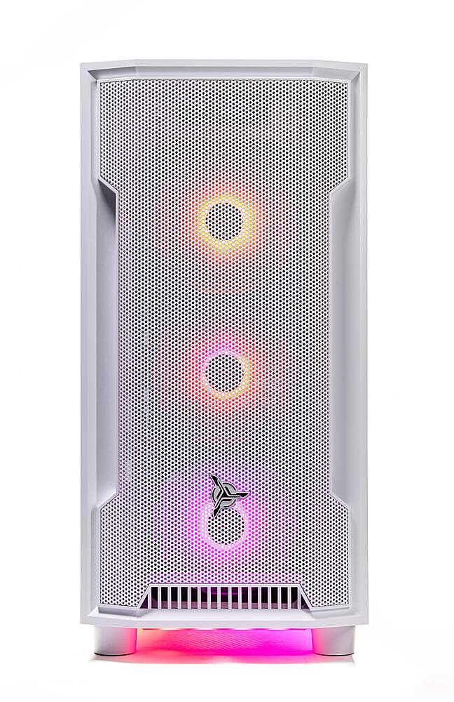 Alt View 4. Skytech Gaming - Archangel 4 Gaming Desktop PC – AMD Ryzen 5 7600X – 32GB Memory – AMD Radeon 7600 – 1TB NVMe SSD - White.