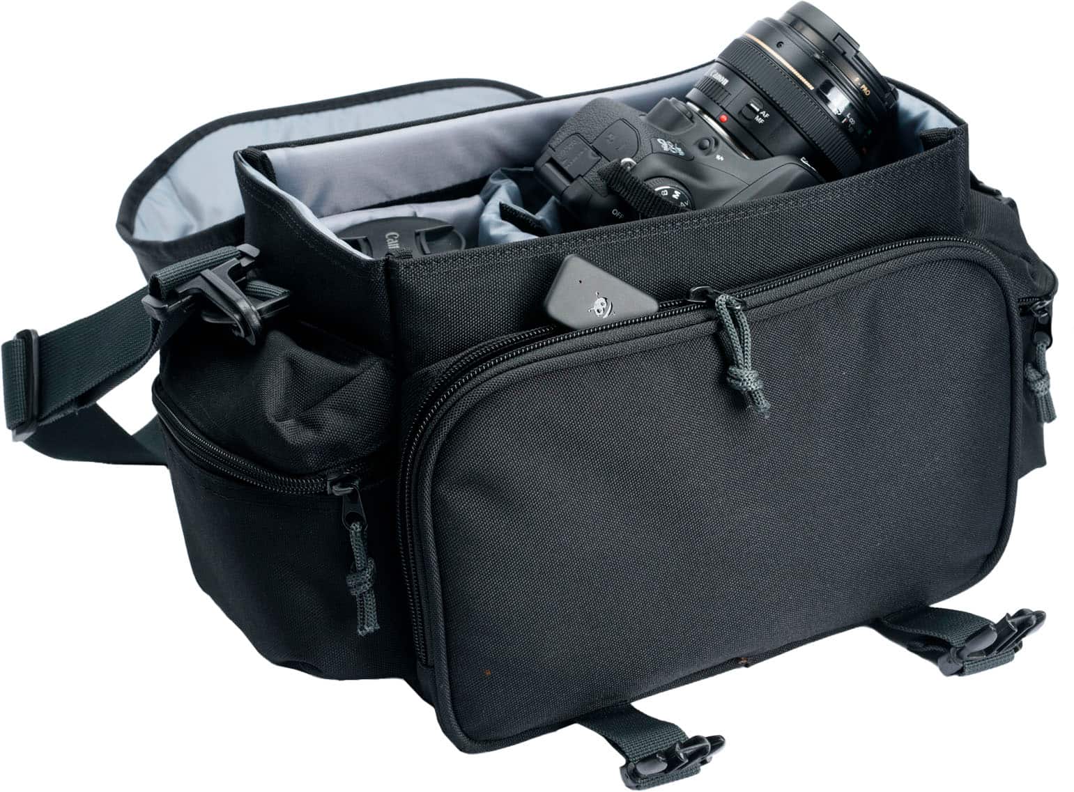 Alt View 18. Pebblebee - Tag, Made for Google Rechargeable Item Tracker, works with Android Find My Device - Black.