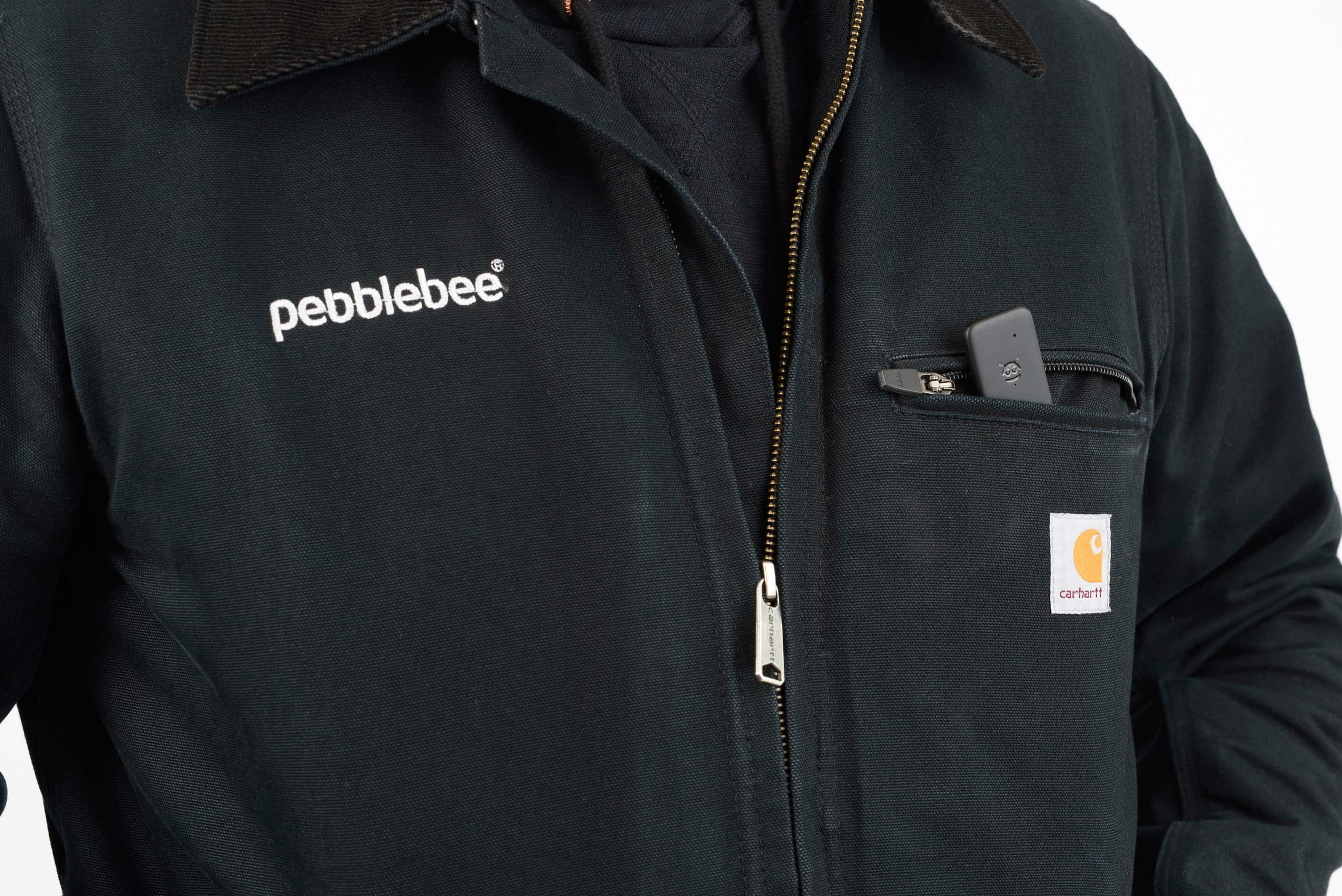 The text on the image reads "pebblebee."