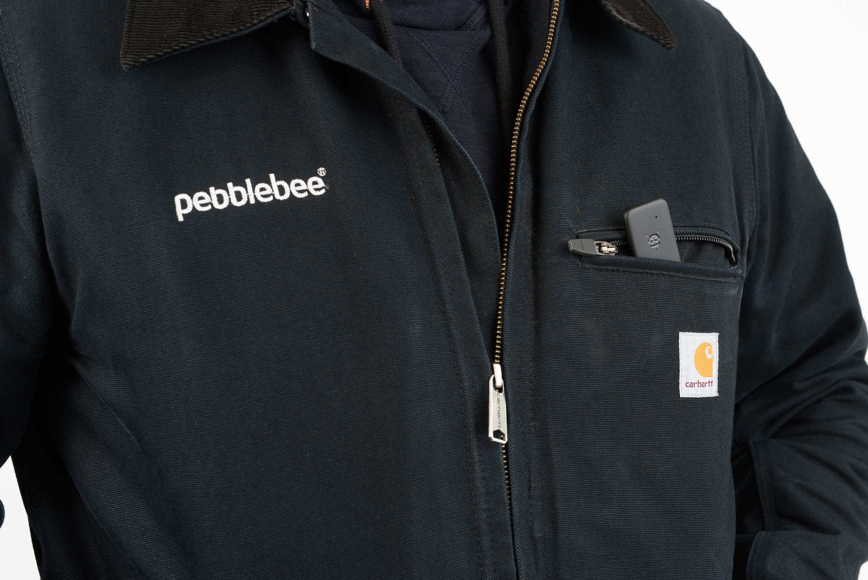 The text on the image reads "pebblebee."
