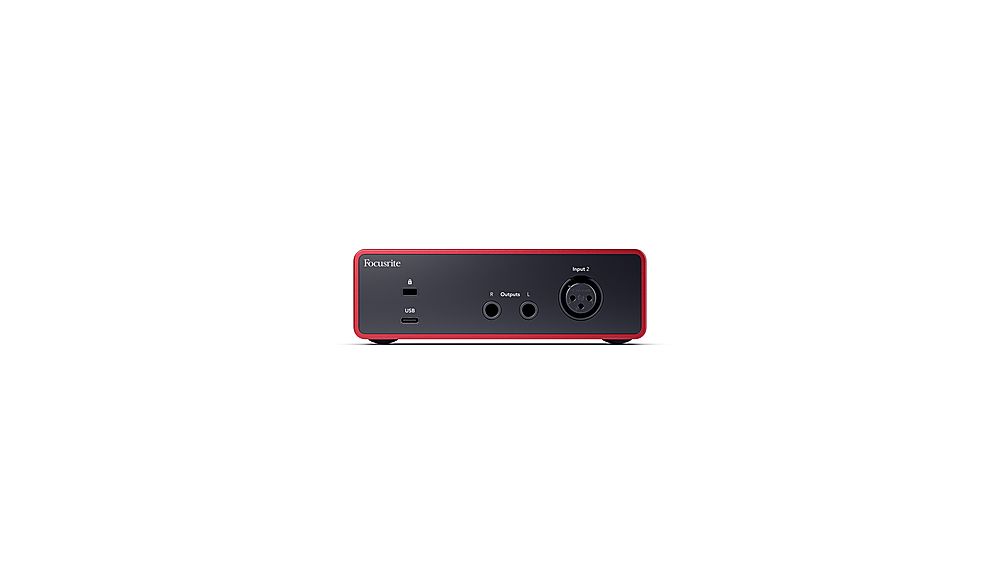 Focusrite Scarlett Solo Studio 4th Generation Audio Interface Red AMS ...