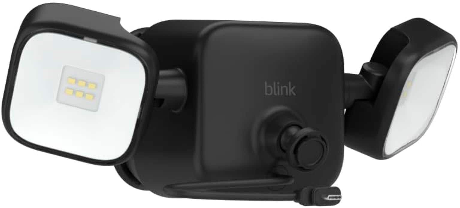 Blink - Outdoor 4 Floodlight Mount – Wire-free, 700 lumens, two-year battery life, set up in minutes - Black - Front_Zoom