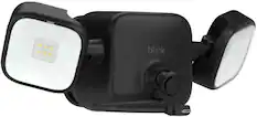 Front. Blink - Outdoor 4 Floodlight Mount - Black.
