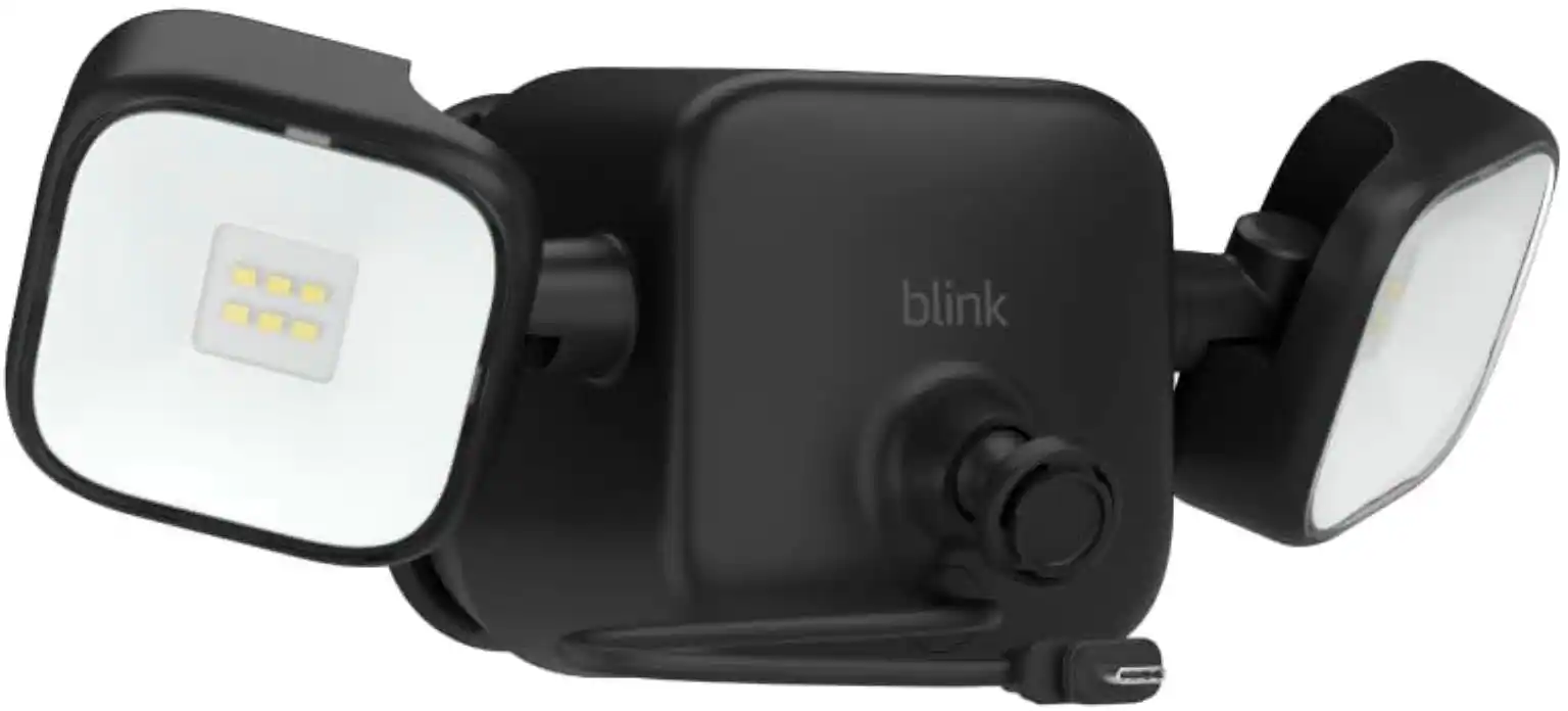 Blink - Outdoor 4 Floodlight Mount – Wire-free, 700 lumens, two-year battery life, set up in minutes - Black