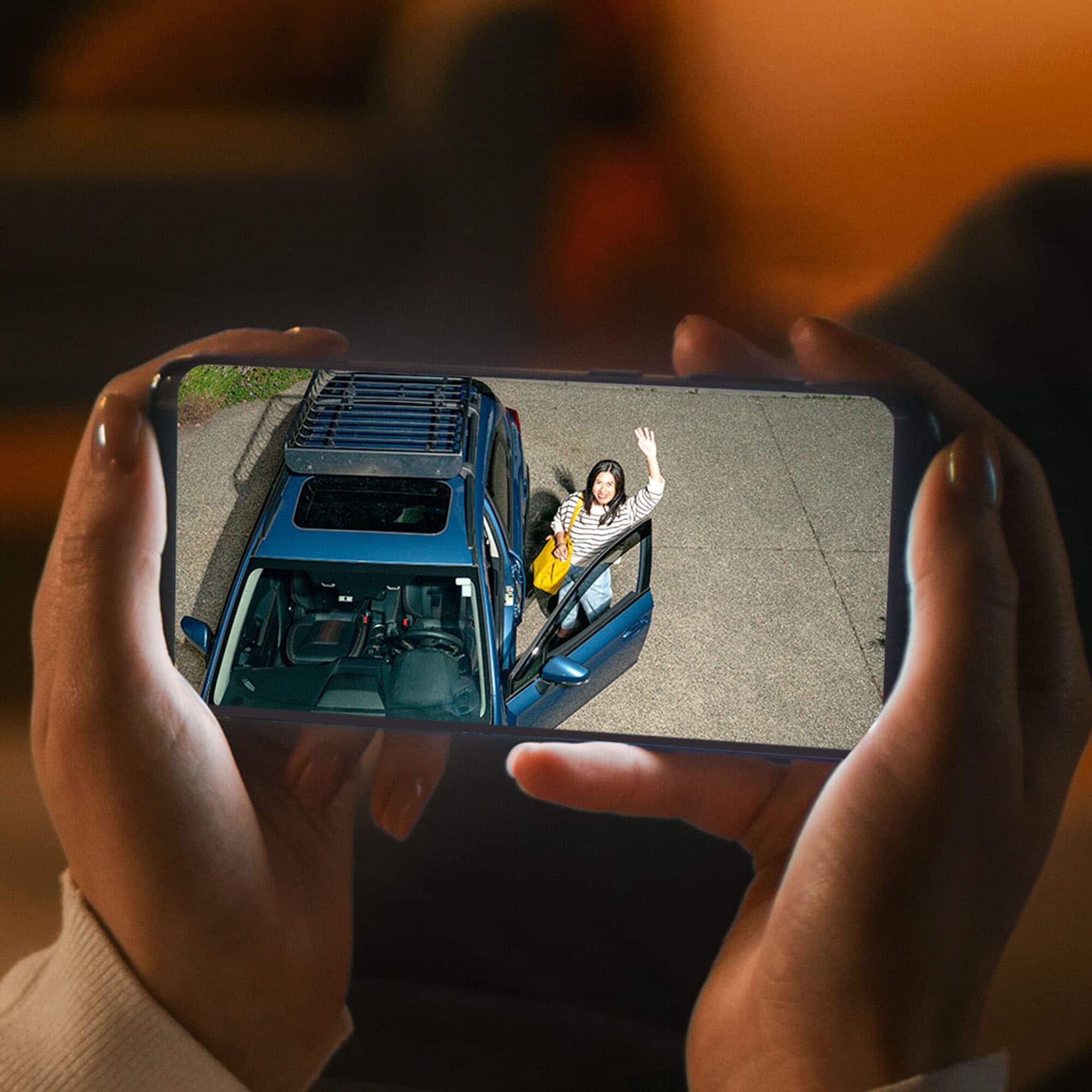 Enhanced motion detection and 700 lumens of motion-triggered LED lighting.