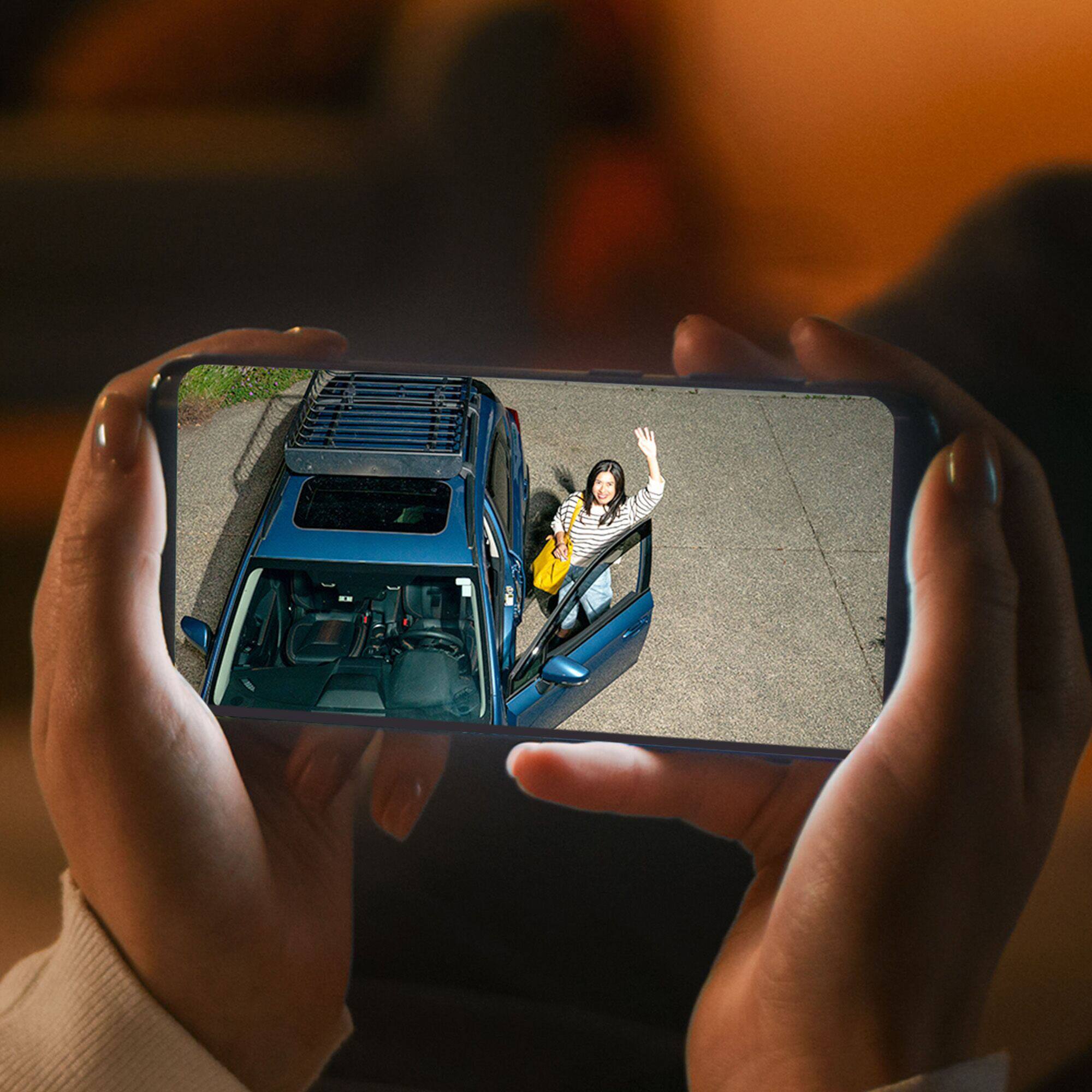 Enhanced motion detection and 700 lumens of motion-triggered LED lighting.