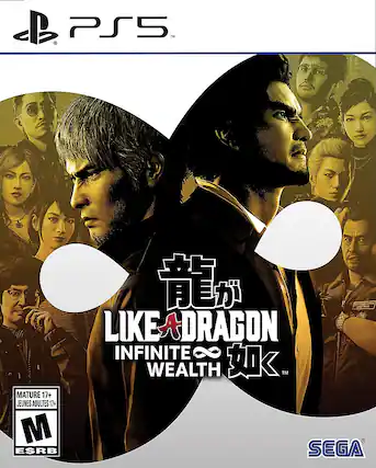 Front. SEGA - Like a Dragon: Infinite Wealth. - M (Mature 17+)