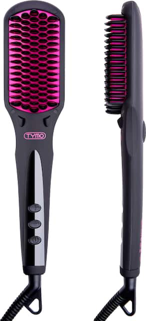 TYMO iONIC Hair Straightening Brush Black HC101S Best Buy