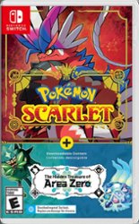 Pokémon Scarlet + The Hidden Treasure of Area Zero Bundle (Game+DLC) - Nintendo Switch, Nintendo Switch – OLED Model, Nintendo Switch Lite - Front_Zoom