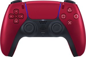 Sony - PlayStation 5 - DualSense Wireless Controller - Volcanic Red - Front_Zoom