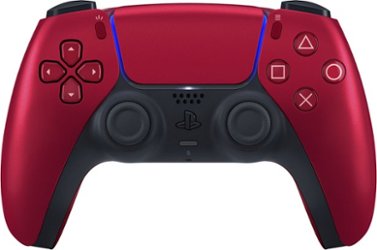 Sony - PlayStation 5 - DualSense Wireless Controller - Volcanic Red - Front_Zoom