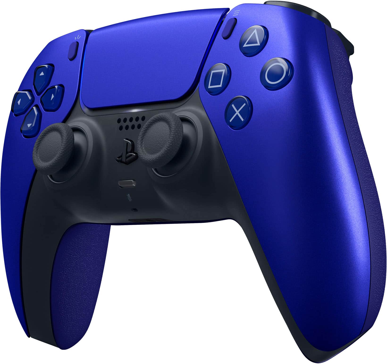 Angle. Sony - PlayStation 5 - DualSense Wireless Controller - Cobalt Blue.